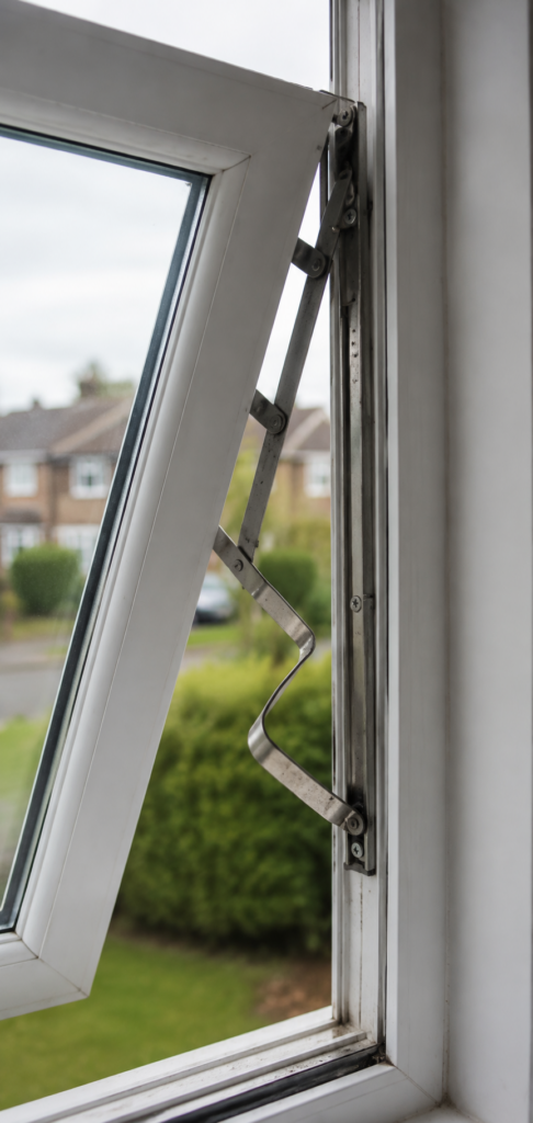 Broken hinge